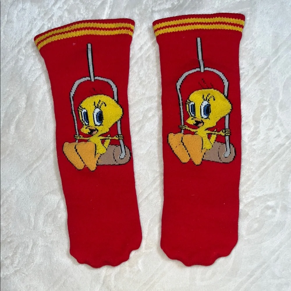 2000s Warner brothers tweety‎ bird socks